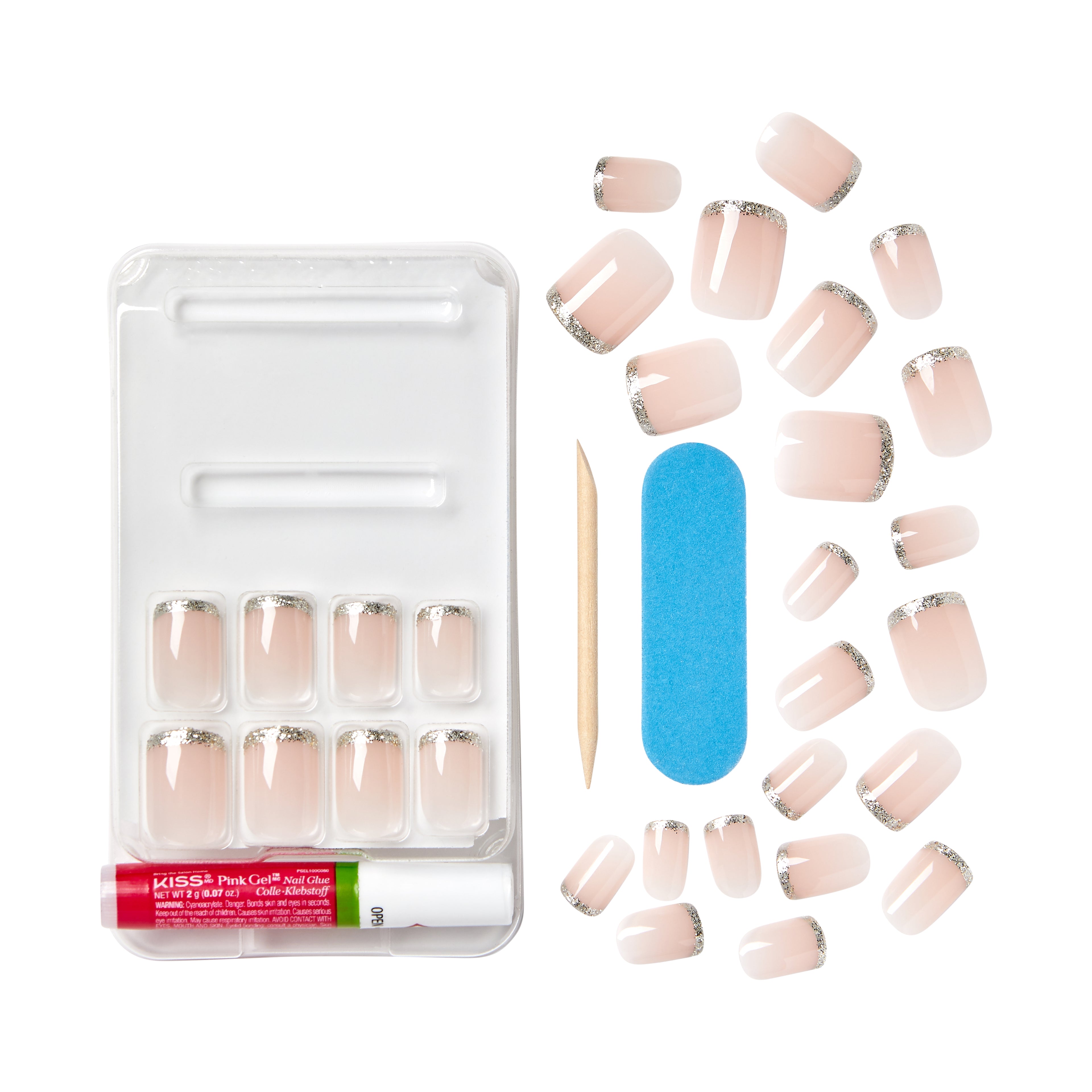 KISS Voguish Fantasy Nails - Bisous