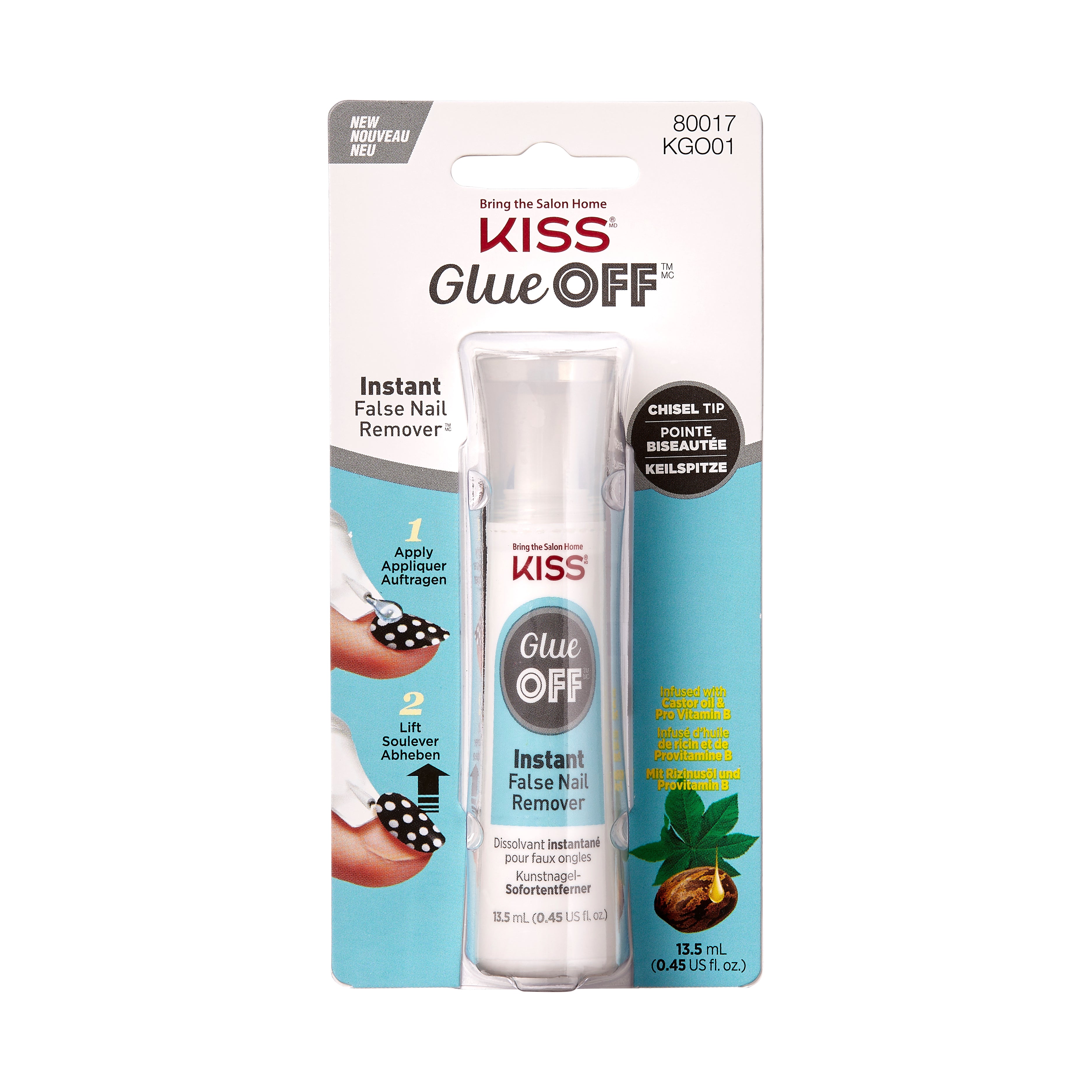 KISS Glue Off False Nail Remover