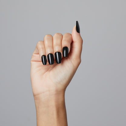 imPRESS Color Press-On Manicure - All Black