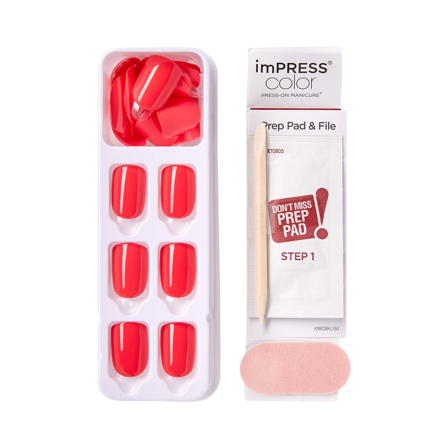 imPRESS Color Press-On Manicure - Corally Crazy