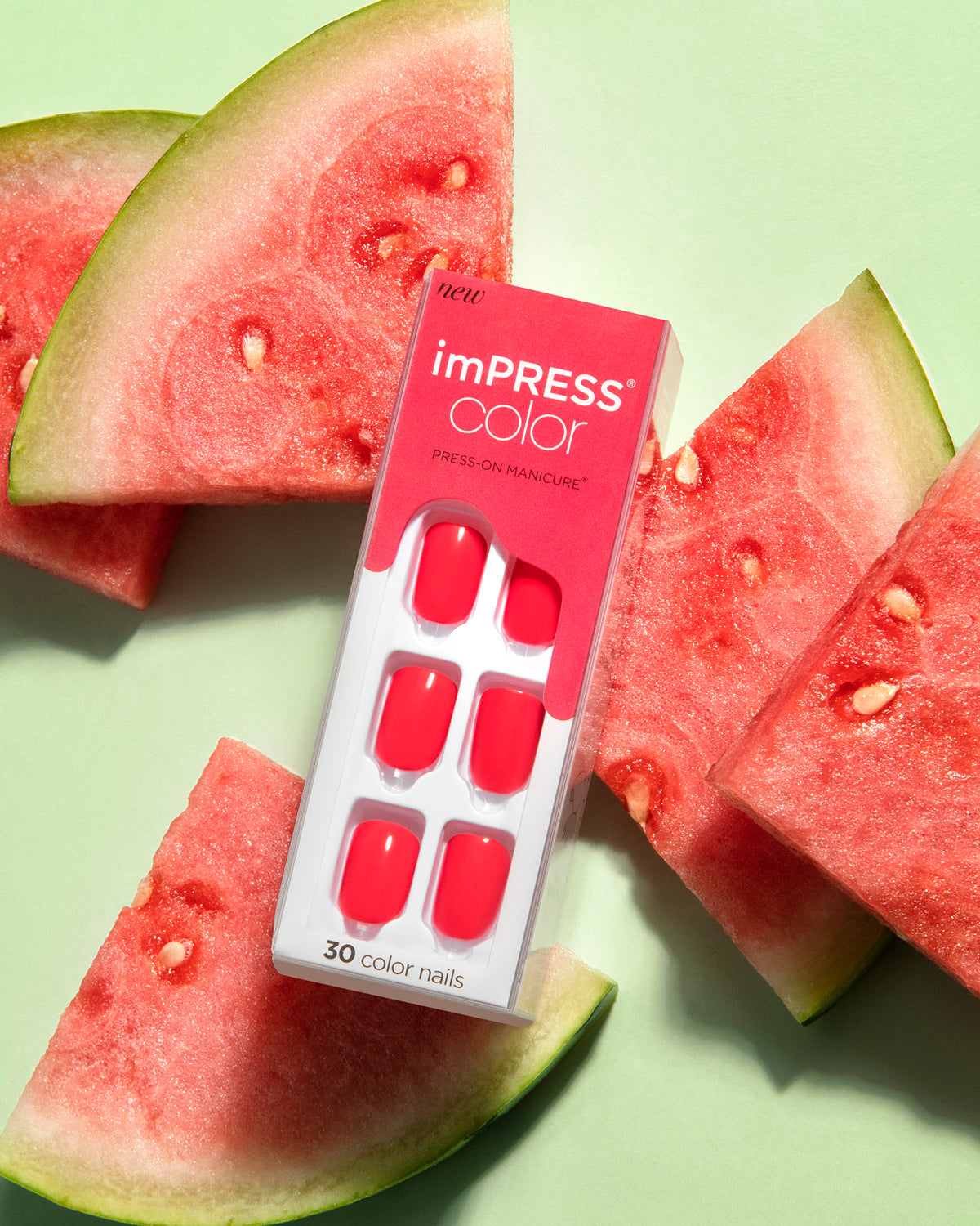 imPRESS Color Press-On Manicure - Corally Crazy