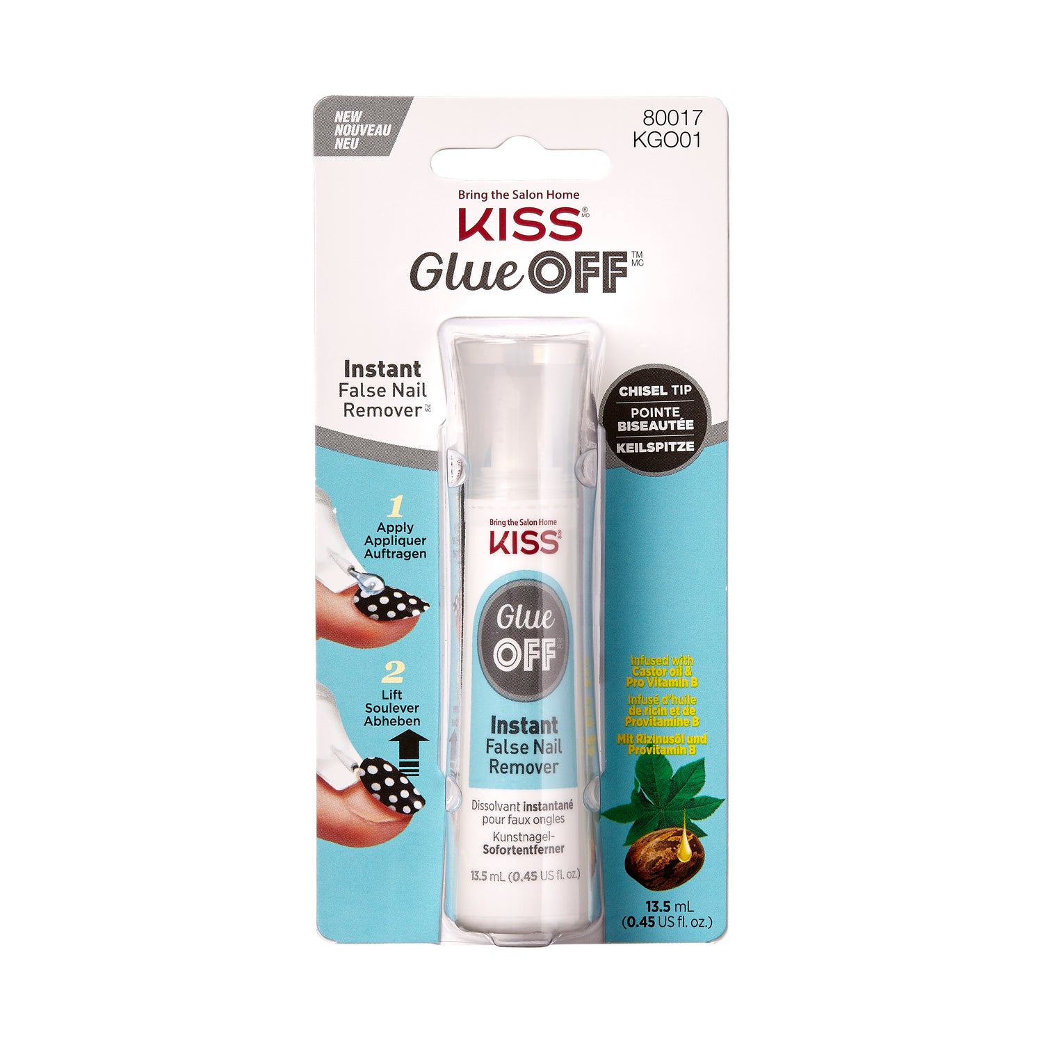 KISS Glue Off False Nail Remover